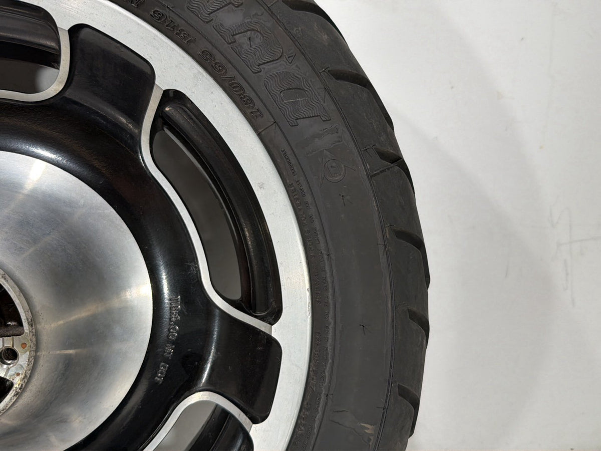 2009 Harley Road King Touring Police Rear Wheel Rim Tire AIRSTRIKE 160/65B16 16"