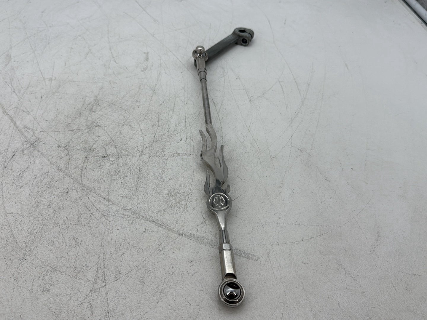 2000 Harley Dyna FXDWG Wide Glide OEM Gear Shifter Lever Arm w/ Rod linkage