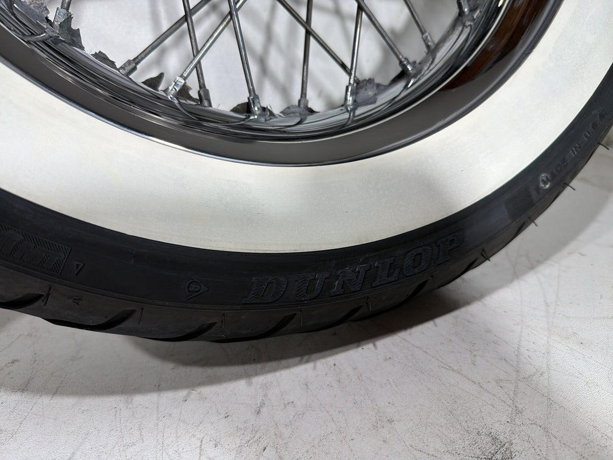 2004 Harley Electra Glide CVO Screamin OEM Front Rear Wheel Rim Tire Spoked 16"
