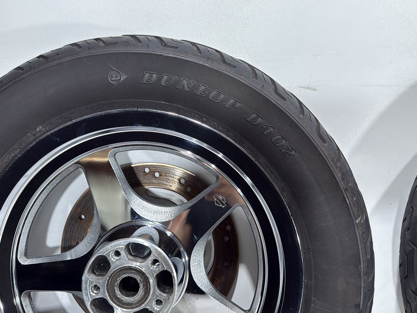 2007 Harley Electra Glide Touring FLHTCUI OEM Front & Rear Wheel Rim Tire 16"