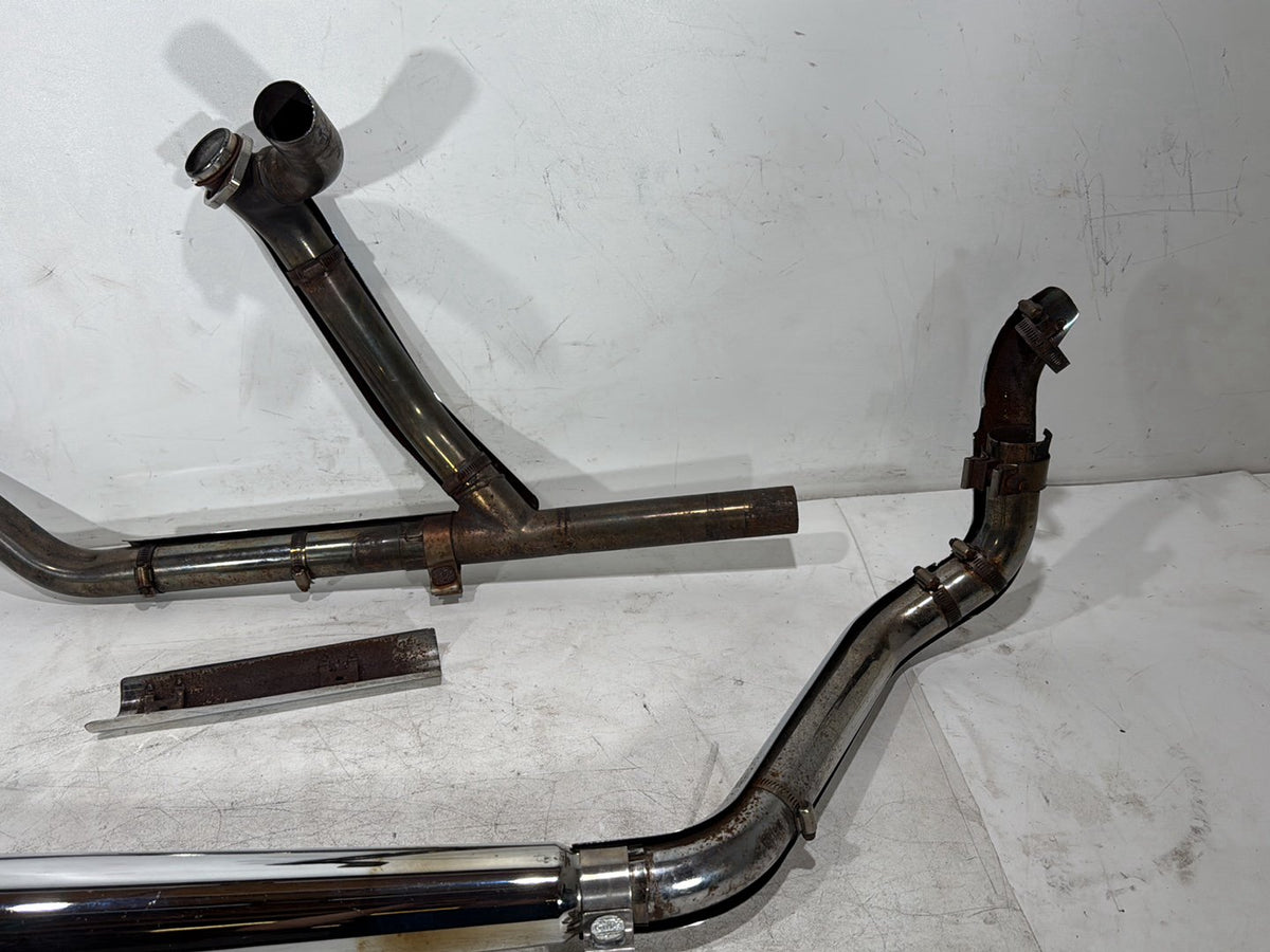 1999 Harley Electra Glide Touring FLHT OEM Exhaust Header Pipes Muffler