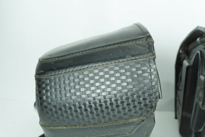 1999 - 2006 Harley-Davidson Softail Fat Boy Rear Left Right Saddlebags Luggage Leather 91139-98A
