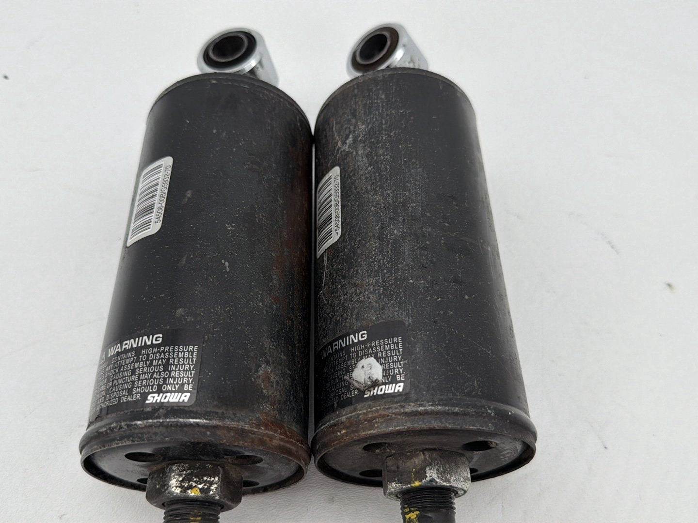 2011 Harley Heritage Softail Classic FLSTC OEM Rear Left Right Shock Absorbers