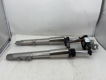 2007 Harley Street Glide Touring FLHX OEM Front Triple Tree Set & LH RH Fork Legs Sliders
