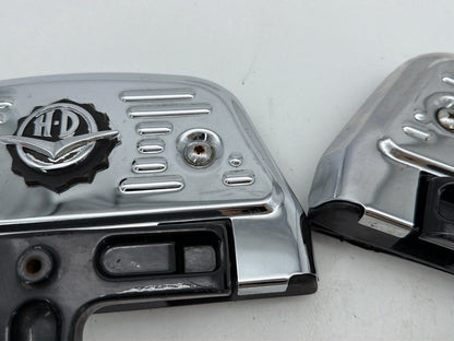 2003 Harley Road King Touring FLHRCI Classic OEM Left & Right Passenger Floorboard Foot Rest