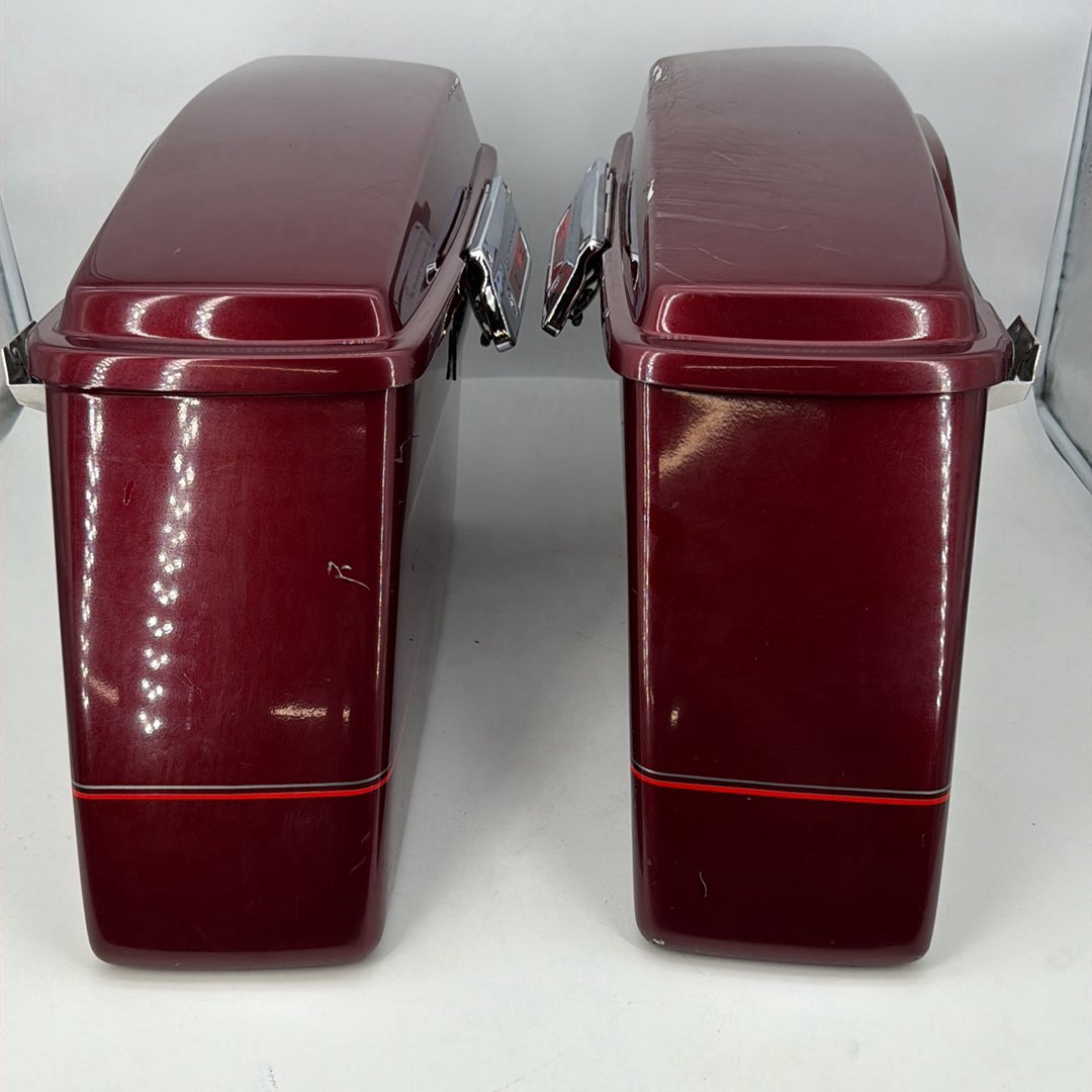 1999 - 2006 Harley-Davidson Touring Road King Left Right Saddlebags Luggage NOKey 90752-93