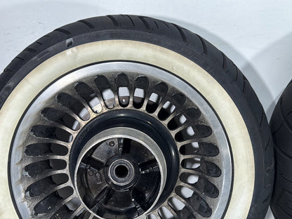 2013 Harley Electra Glide Touring Ultra FLHTCUI OEM Front & Rear Wheel Rim Tire