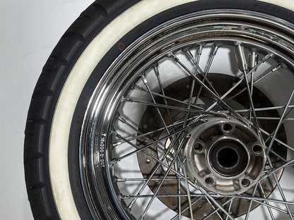 1999 - 2006 Harley-Davidson Touring Electra Glide Ultra Front Rear Wheel Rim Tire Spoked 40960-08 , 43085-97