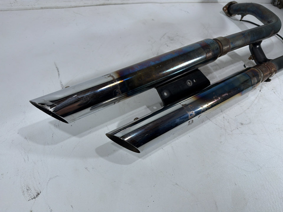 2014 Harley Softail Slim FLS OEM Exhaust Header Pipes Muffler