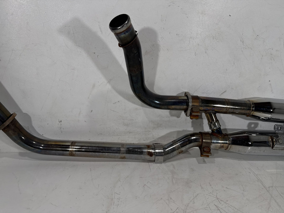 2003 Harley Softail Deuce FXSTDI OEM Exhaust Header Muffler Pipes Screamin Eagle