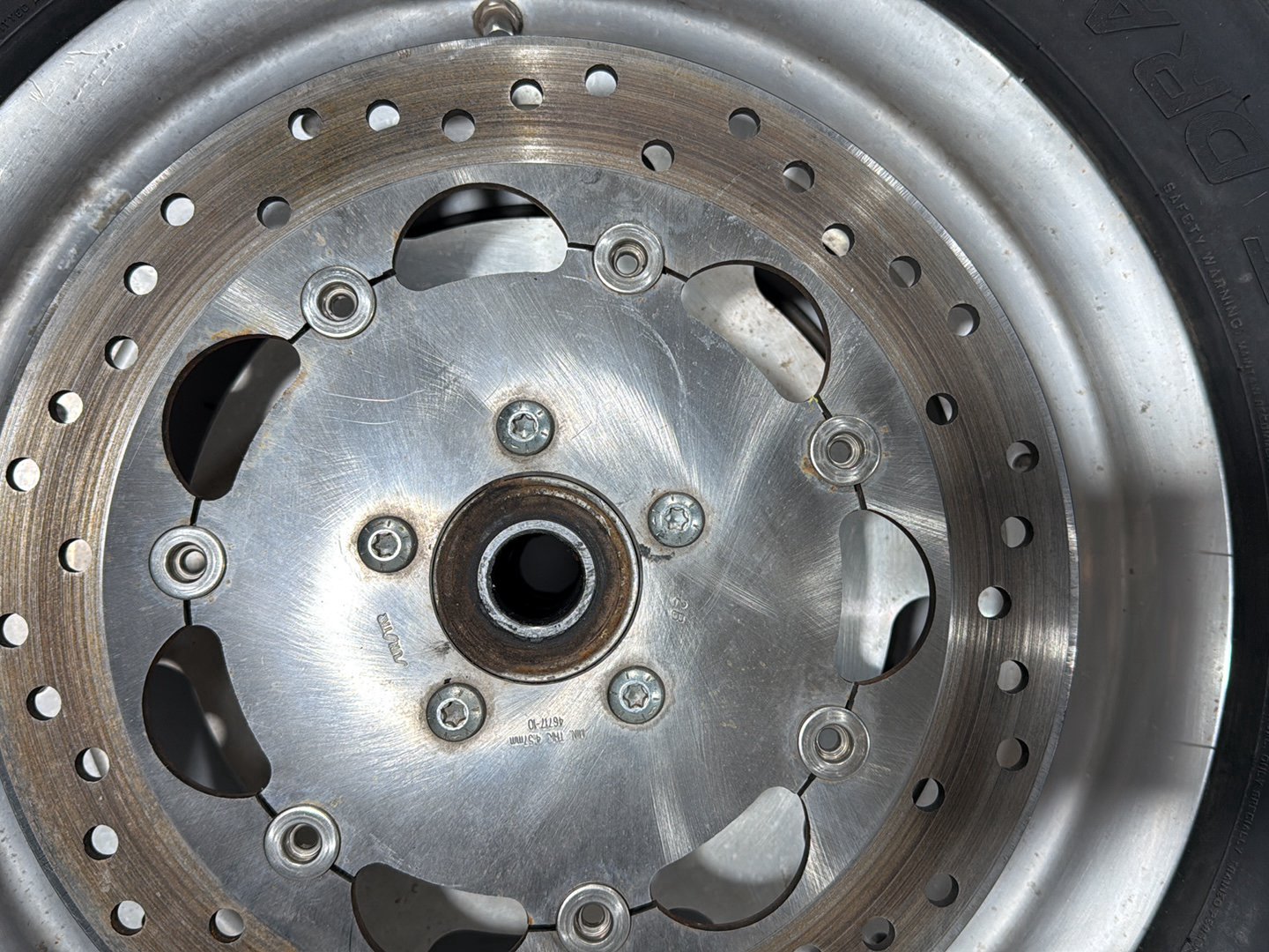 2012 Harley Dyna FXDF Fat Bob OEM Front & Rear Wheel Rim Tire