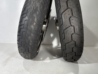 1999 - 2006 Harley-Davidson Touring Electra Glide Classic Front & Rear Wheel Rim Tire 43402-00B