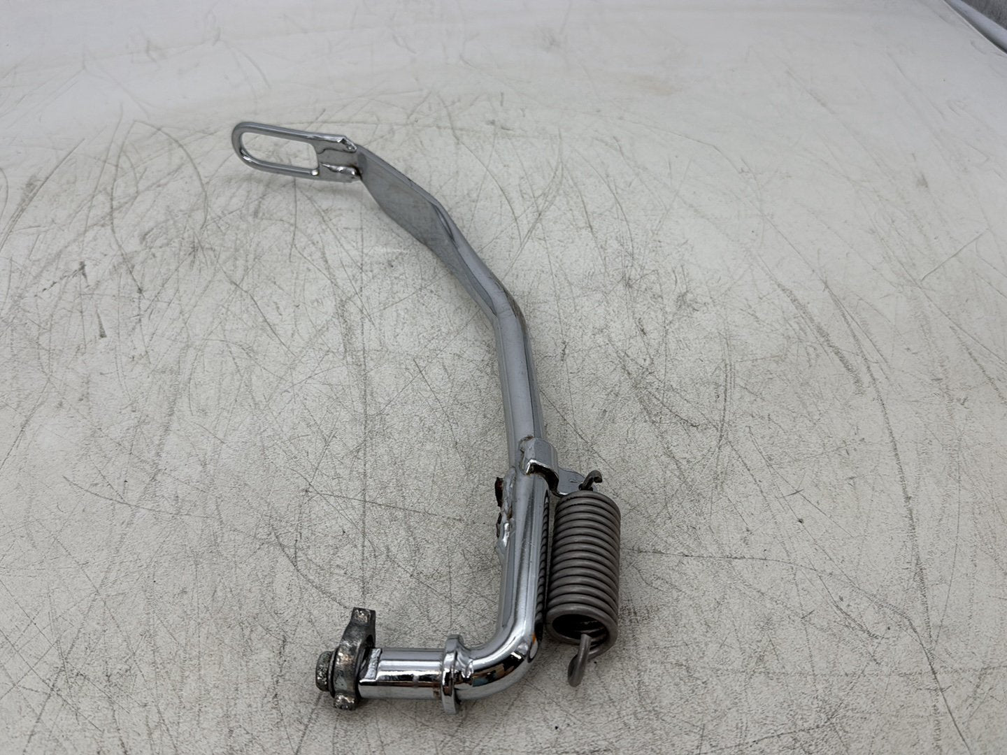 2007 Harley Dyna Street Bob FXDBI OEM Left Side Jiffy Kick Stand & Spring