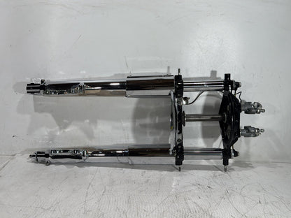 1996 Harley Road King Touring Police FLHPI OEM Front Triple Tree Set & LH RH Fork Legs Sliders