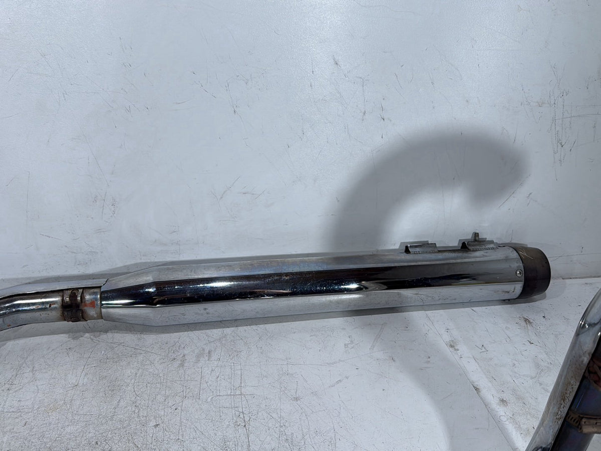 2005 Harley Road King Touring Police OEM Exhaust Header Pipes Muffler