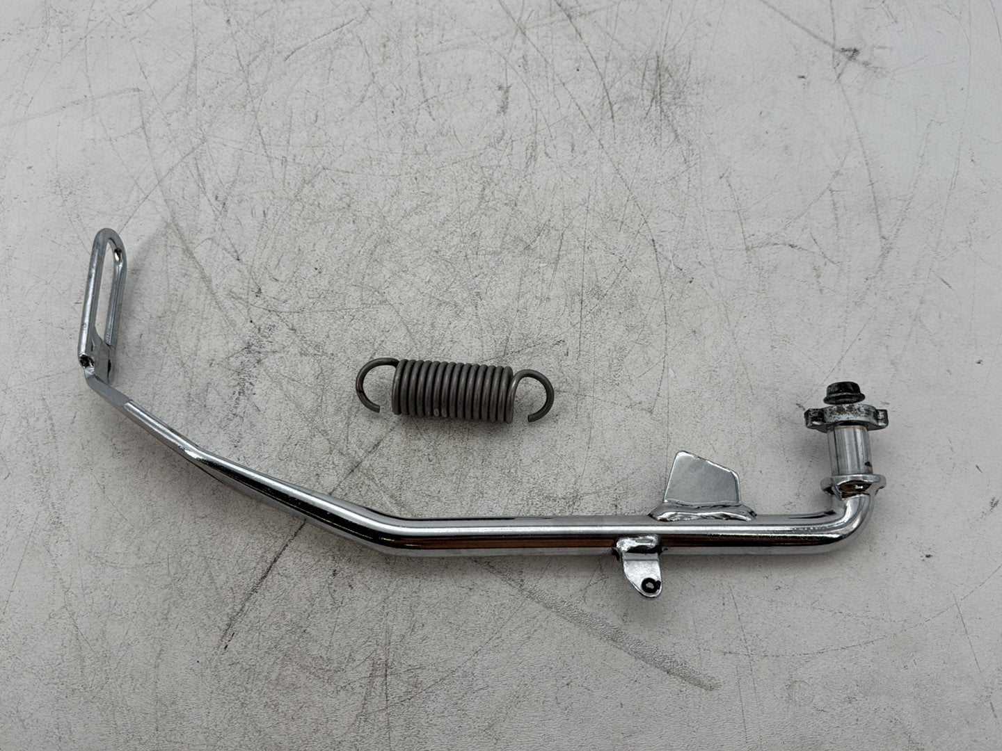 2003 Harley Dyna Wide Glide FXDWG OEM Left Side Jiffy Kick Stand & Spring