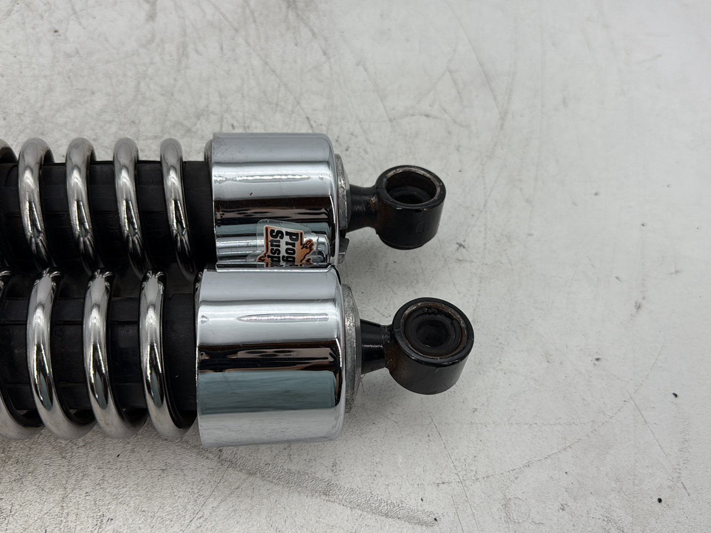 1997 Harley Sportster 1200 Custom XL1200C OEM Rear Left Right Shock Absorbers 12"