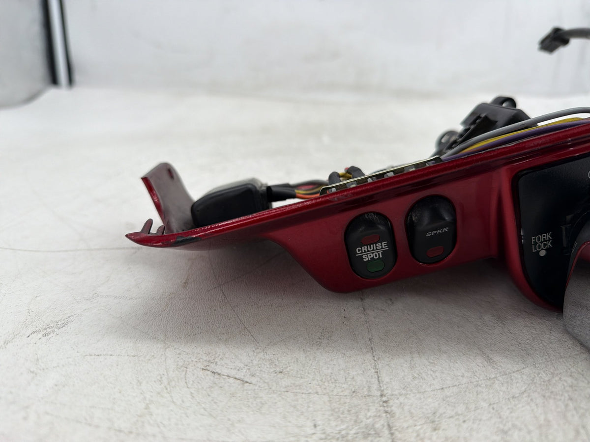 09 Harley Electra Glide Touring CVO OEM Dash Ignition Cap Switch Lockset NO Key