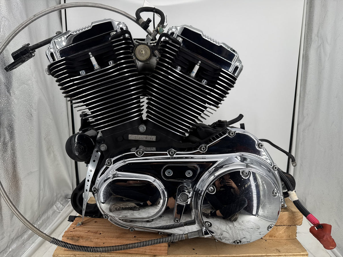 2013 Harley Sportster 1200 Custom XL1200C EFI 1200 Engine Motor Transmission 20K