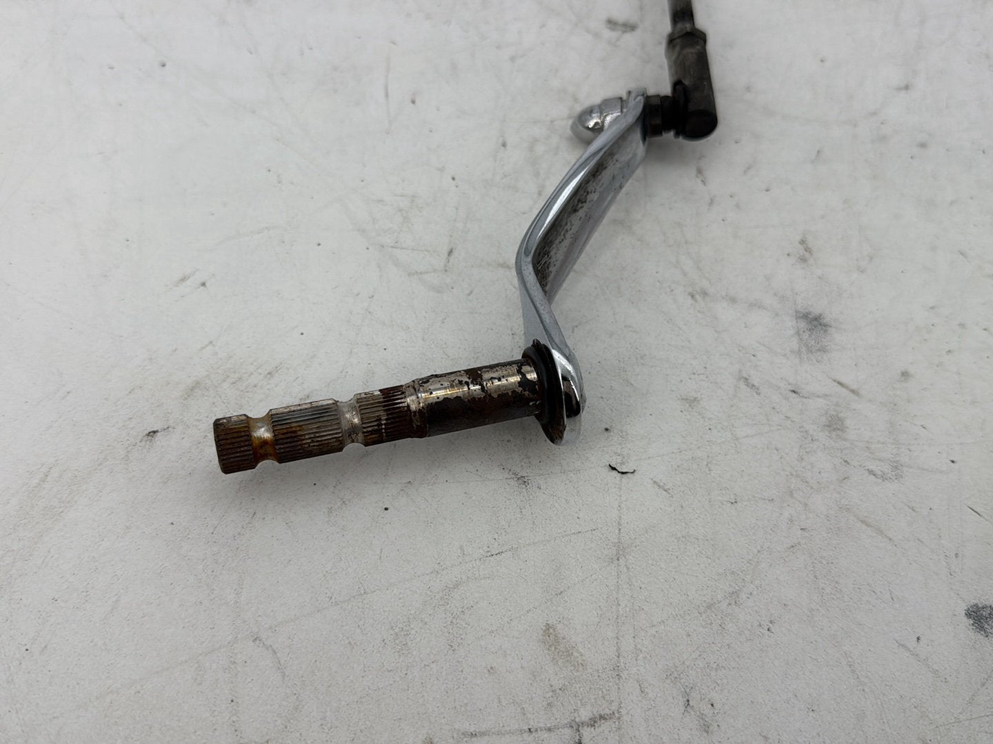 2002 Harley Heritage Softail Classic FLSTC OEM Gear Shifter Lever w/ Rod linkage
