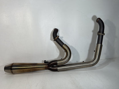 2007 - 2012 Harley-Davidson Dyna Super Glide Exhaust System Header Pipe Two Brothers Racing