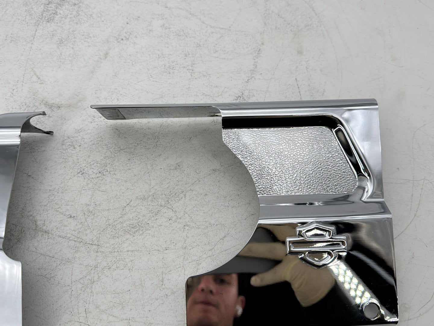 1999 - 2006 Harley-Davidson Touring Electra Glide Classic Transmission Chrome Cover 34740-02A