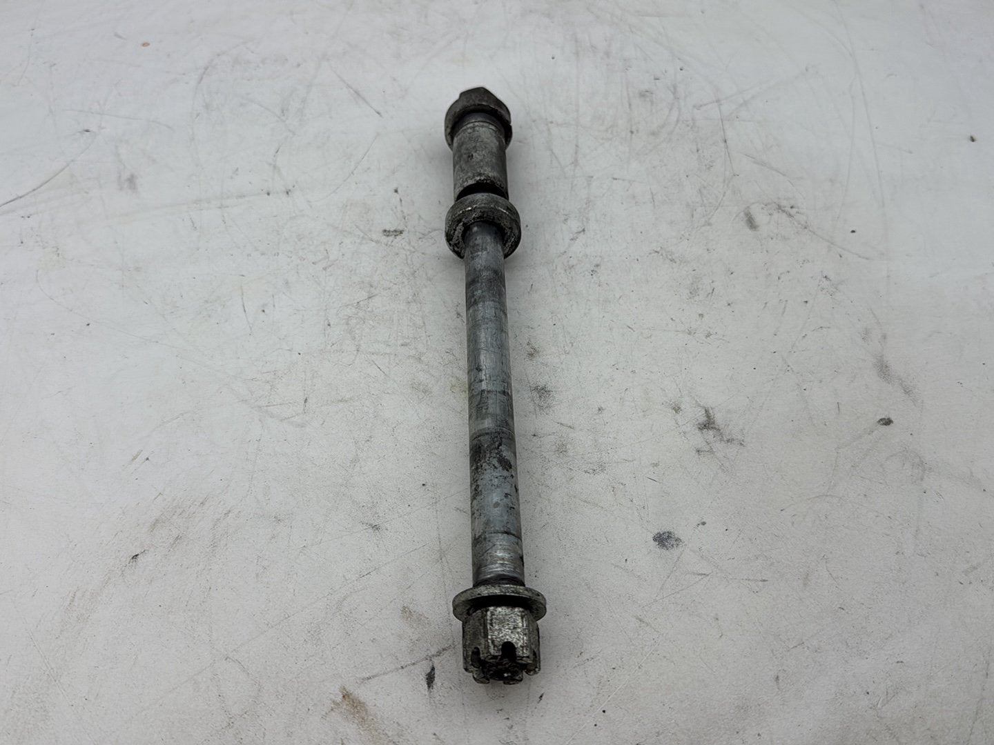 2002 Harley Heritage Softail Classic FLSTC OEM Rear Wheel Axle Bolt Shaft