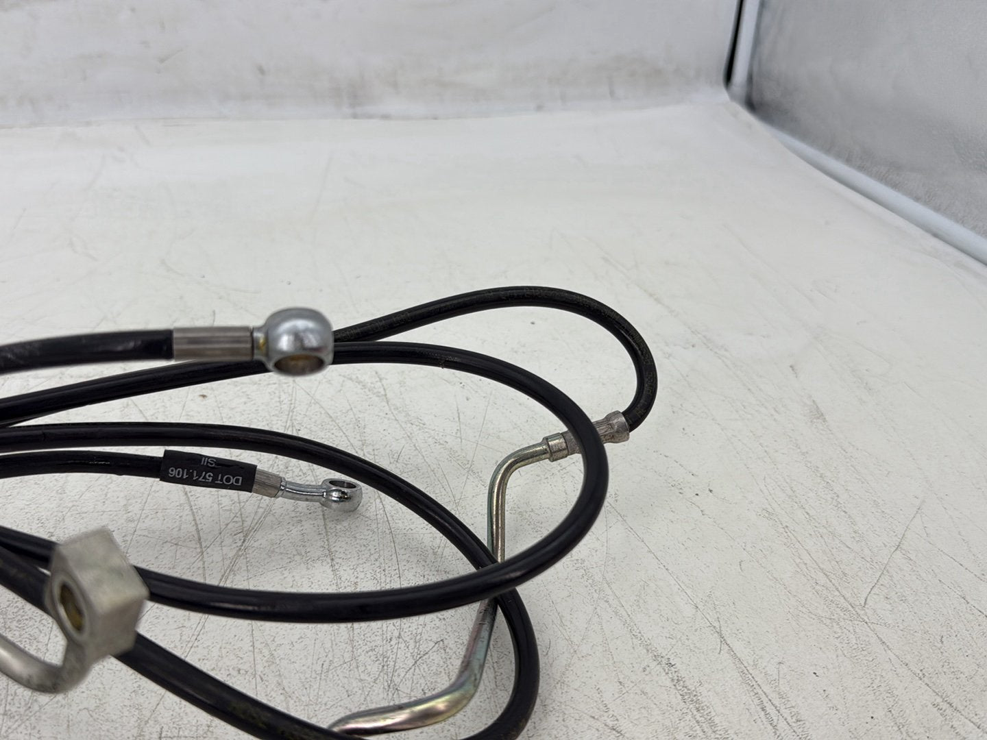 2015 Harley Road Glide Touring FLTRXS OEM Front Brake Hose Line Pipe ABS
