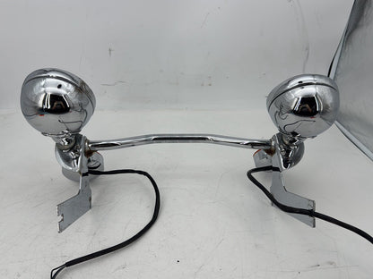 2008 Harley Touring FLHT Electra Glide OEM Front Turn Signal Indicators Aux Light Bar