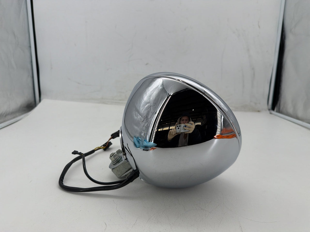 2009 Harley Dyna Street Bob FXDB OEM Headlight Headlamp Head Light Halogen