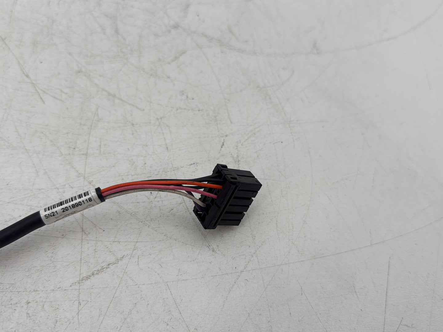 2007 Harley Touring FLHTCU Electra Glide Ultra OEM Dash Indicator Lamp Wire Plug 68789-96A