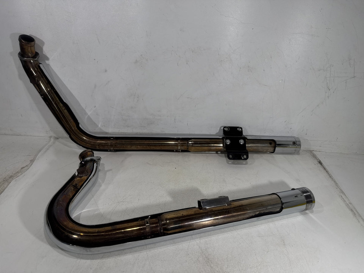 1994 Harley Softail Custom FXSTC OEM Exhaust Header Pipes Muffler