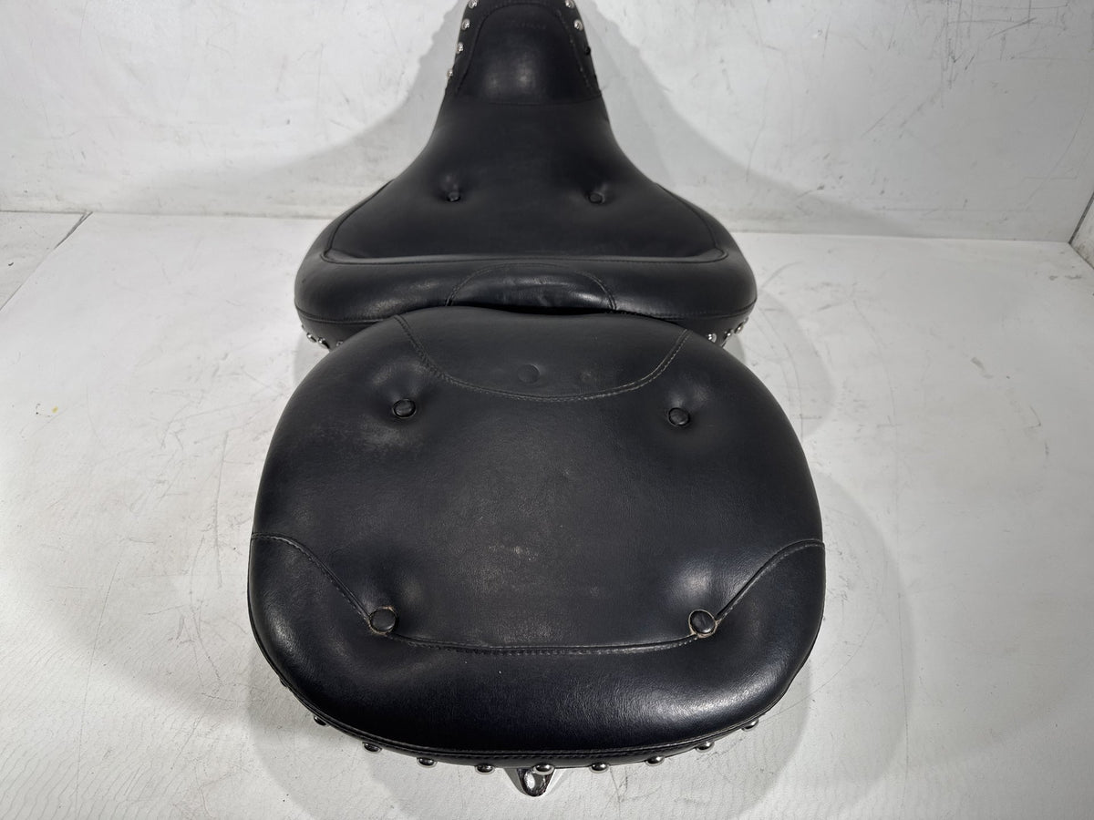 2007 Harley Electra Glide Touring CVO Screamin Eagle Passenger Rider Driver Seat Saddle MUSTANG
