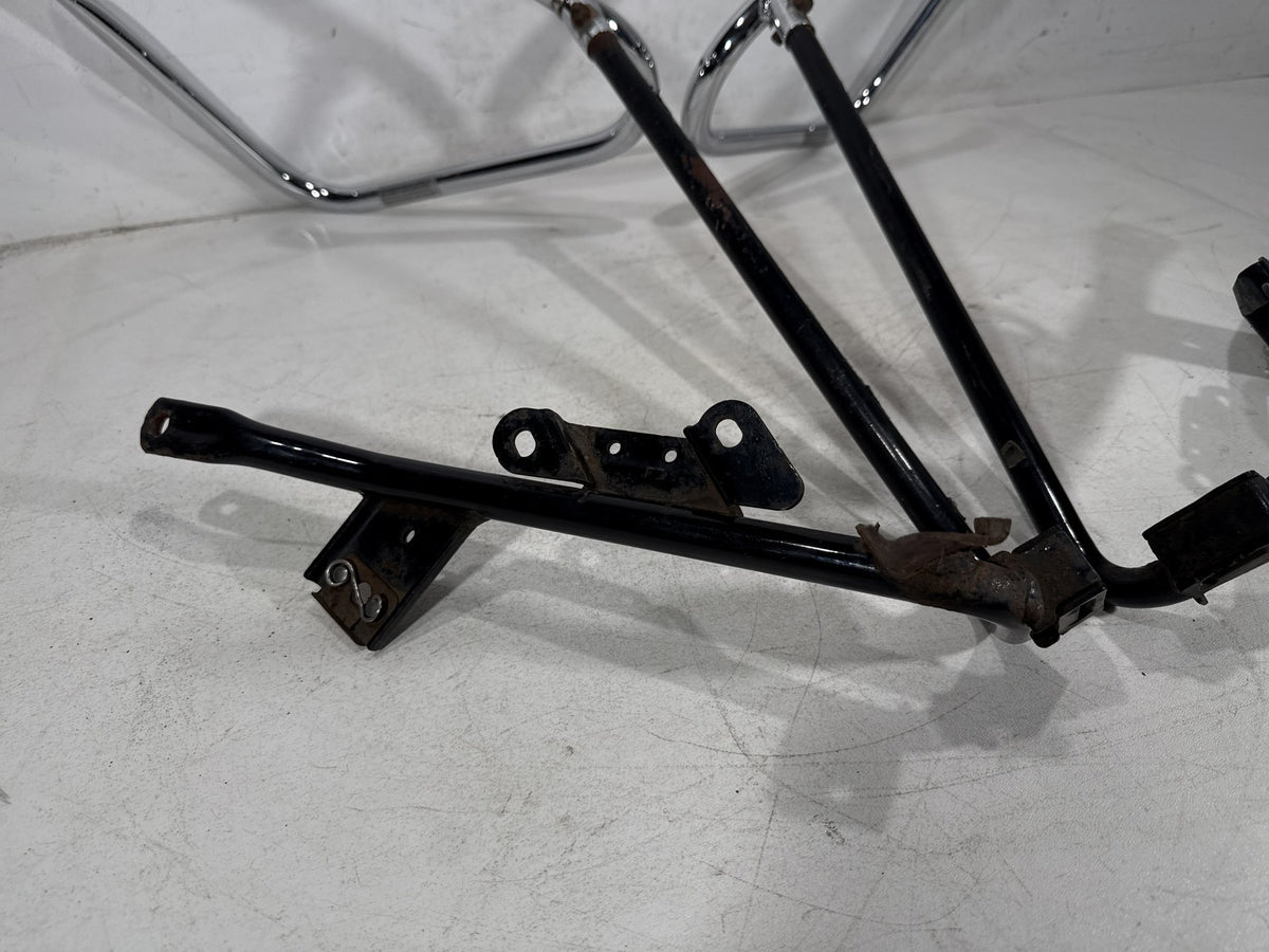 2013 Harley Street Glide Touring OEM Rear Left Right Saddlebag Guard Rails Bar