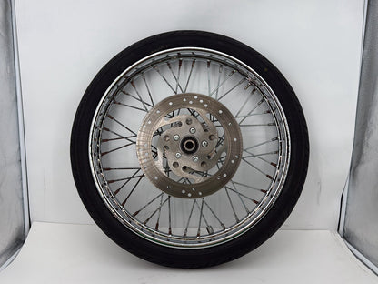 2003 Harley Sportster XL1200C 1200 Custom Anniversary OEM Front Wheel Rim Tire Spoked
