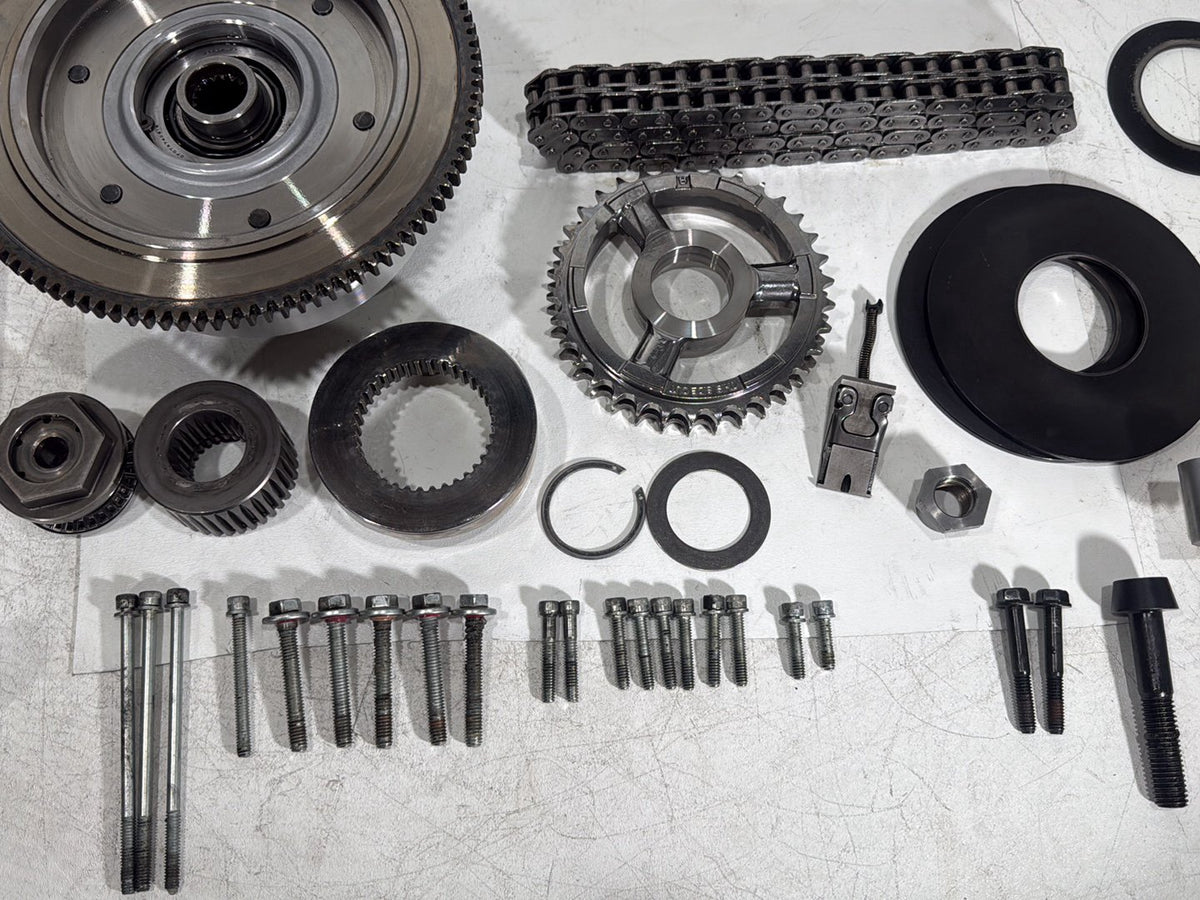 14 Harley Electra Glide Touring Ultra OEM Clutch Basket Chain Tensioner Kit 103