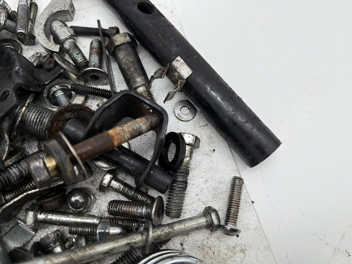 1994 Harley Softail Custom FXSTC OEM Hardware Bolts Nuts & Brackets