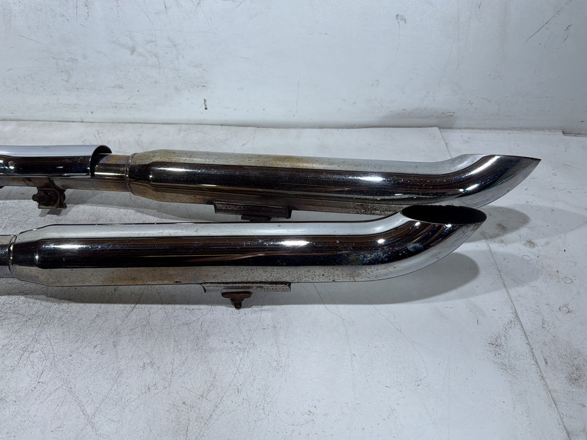 2004 Harley Heritage Softail Classic FLSTCI OEM Exhaust Header Pipes Muffler