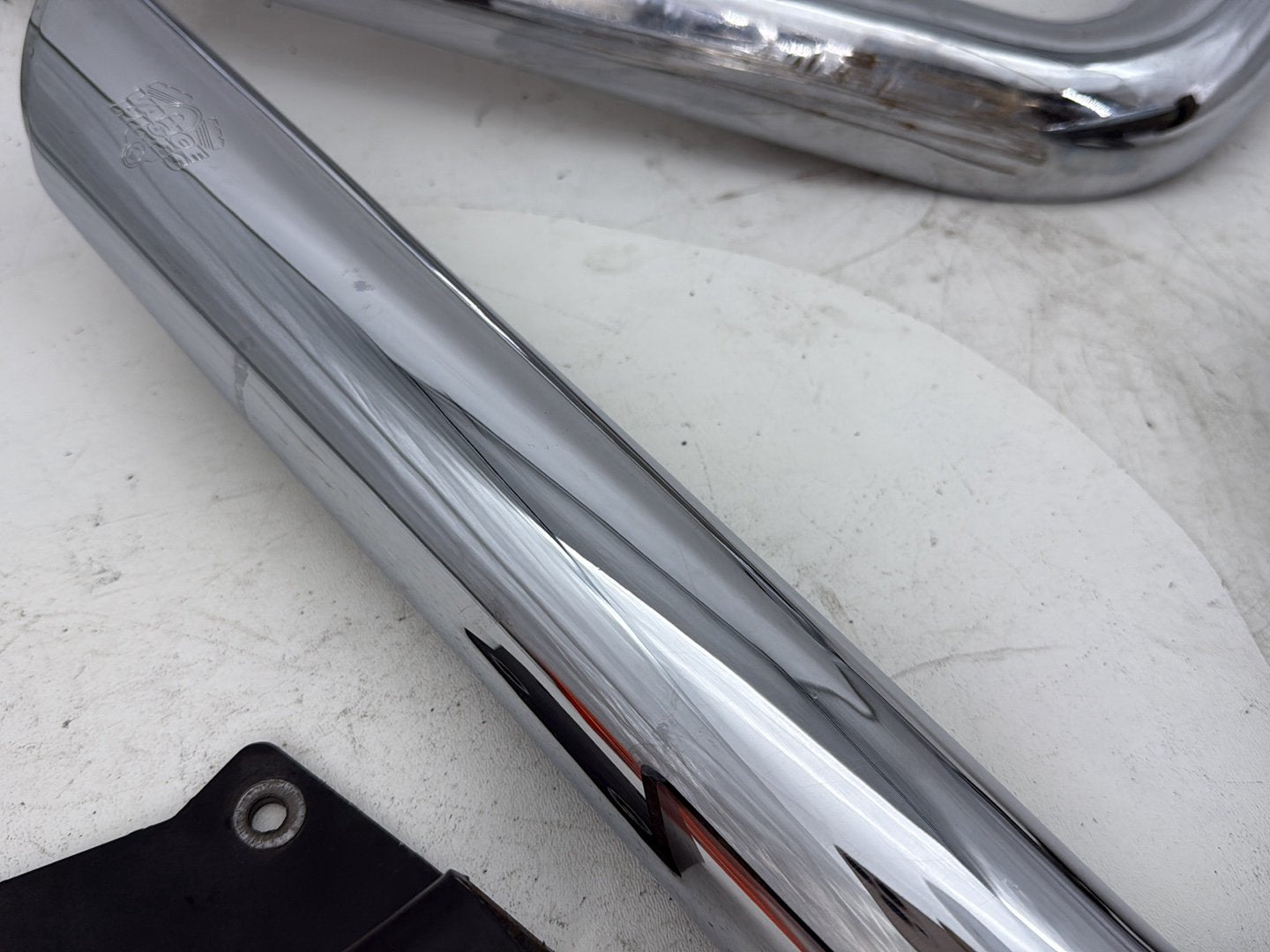 2006 Harley Dyna Super Glide Custom FXDCI OEM Exhaust Header Pipes Vance & Hines
