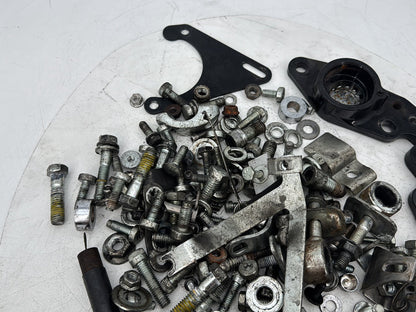 1999 - 2006 Harley-Davidson Touring Electra Glide Classic Hardware Bolts Nuts & Brackets w/ Left Right Swingarm Brackets