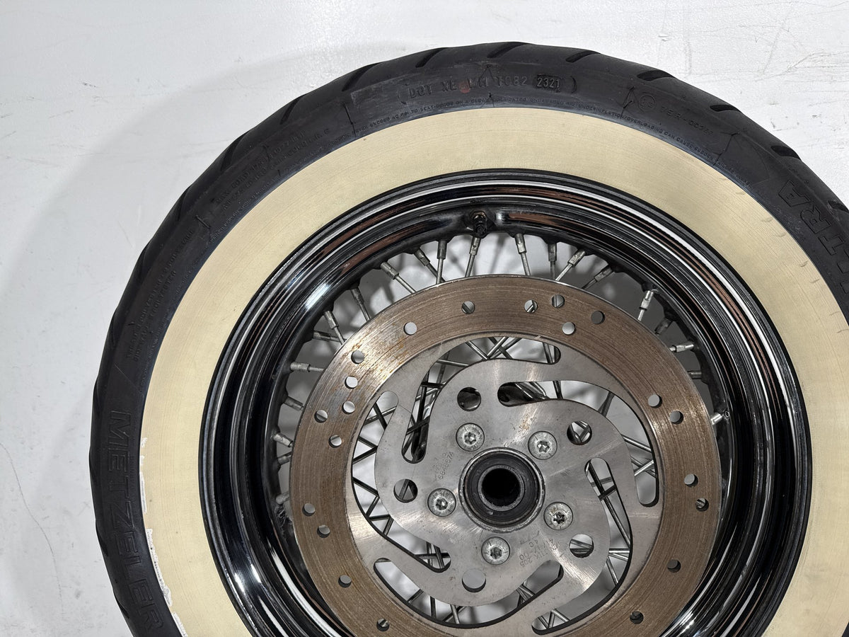 2004 Harley Road King Touring Classic OEM Front Rear Wheel Rim Tire Spoked 16"