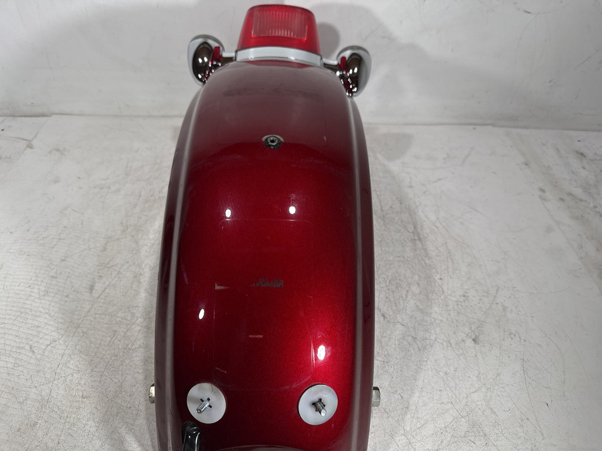 2009 Harley Electra Glide Touring CVO Eagle Rear Wheel Fender & Turn Signals Bar