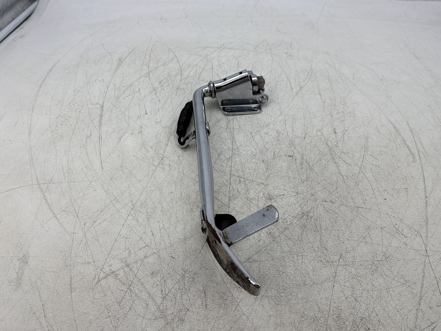 2004 Harley Road King Touring Custom FLHRSI OEM Left Side Jiffy Kick Stand & Spring