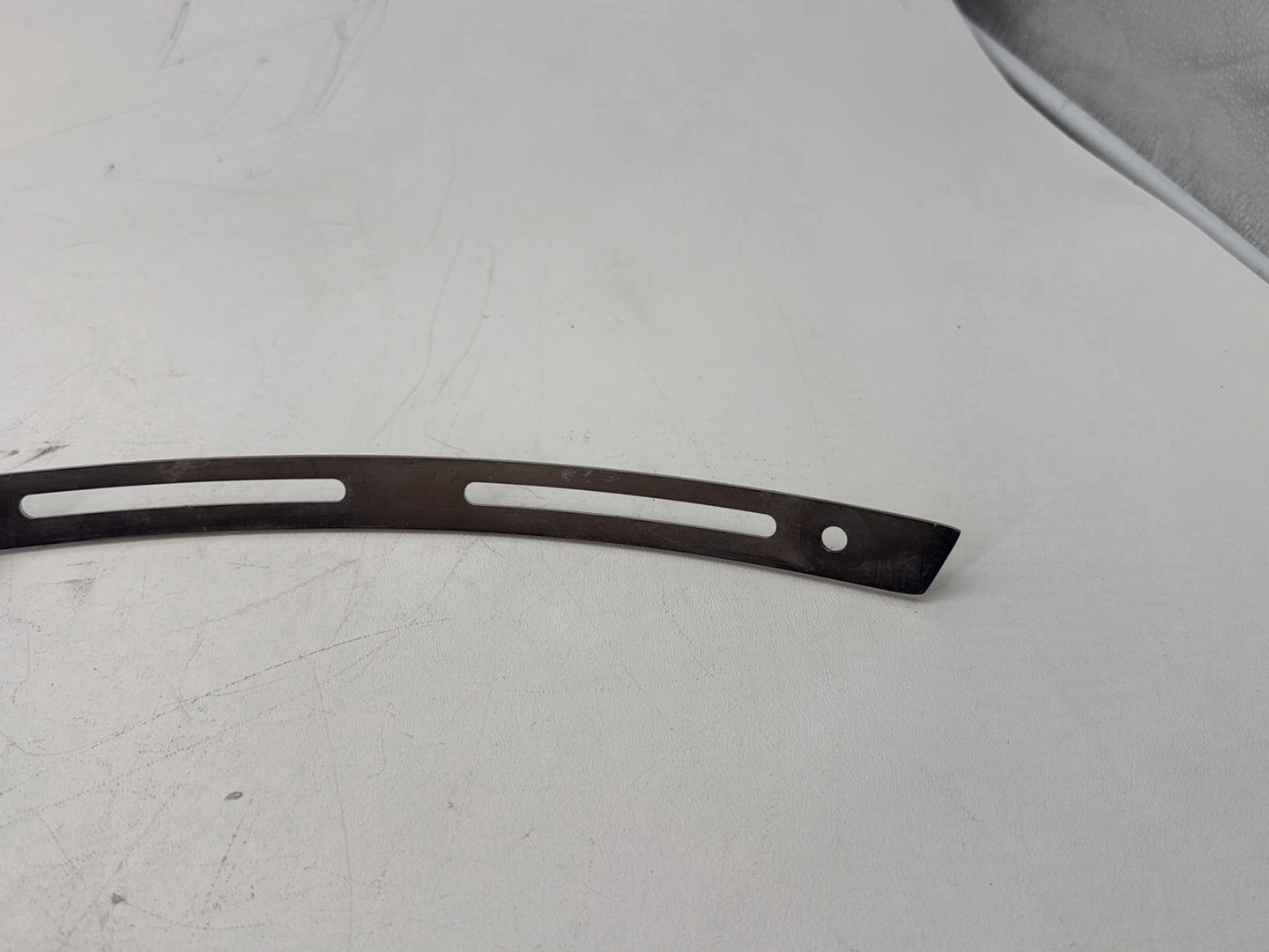 2007 Harley Touring FLHTP Electra Glide Police OEM Front Windshield Mount Trim Strip 58247-96