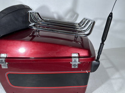 1999 - 2006 Harley-Davidson Touring Electra Glide Classic Pass Backrest Tour Pak Luggage NOKey