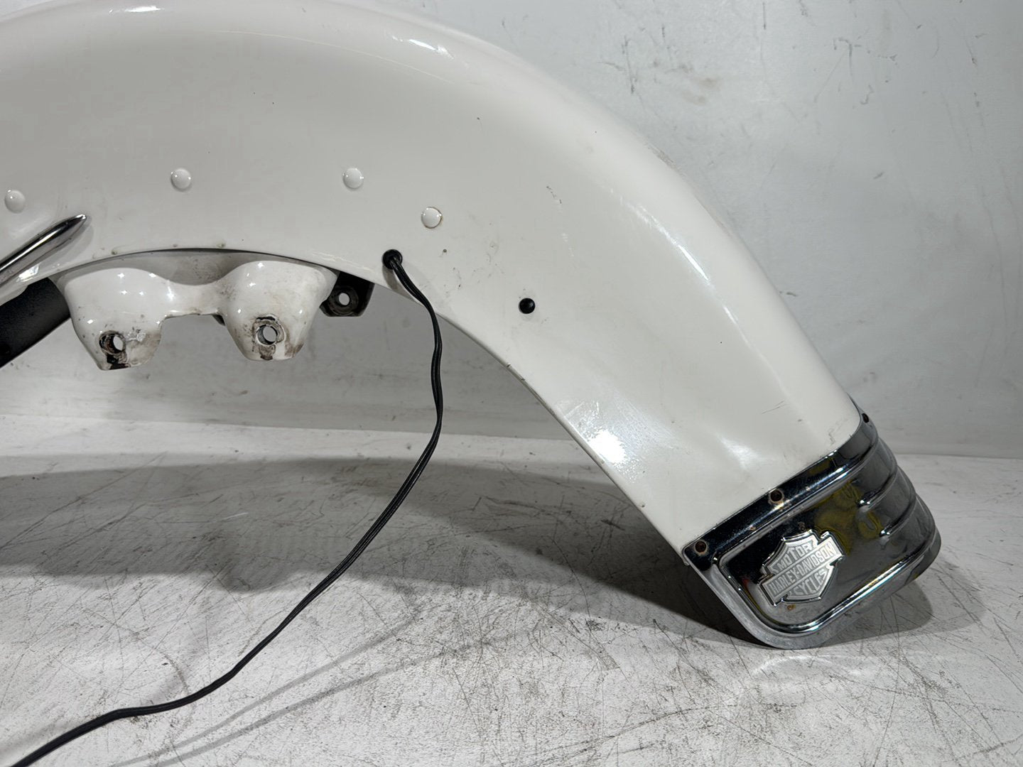 1996 Harley Road King Touring Police FLHPI OEM Front Wheel Fender Shell Panel
