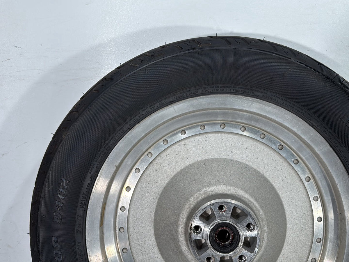1997 Harley Softail Fat Boy FLSTF OEM Rear Wheel Rim Tire MT90B16 74H, 16"