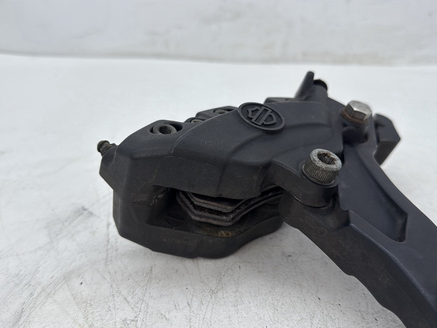 2018 Harley Electra Glide Touring Ultra FLHTCU OEM Rear Back Brake Caliper w/ Bracket