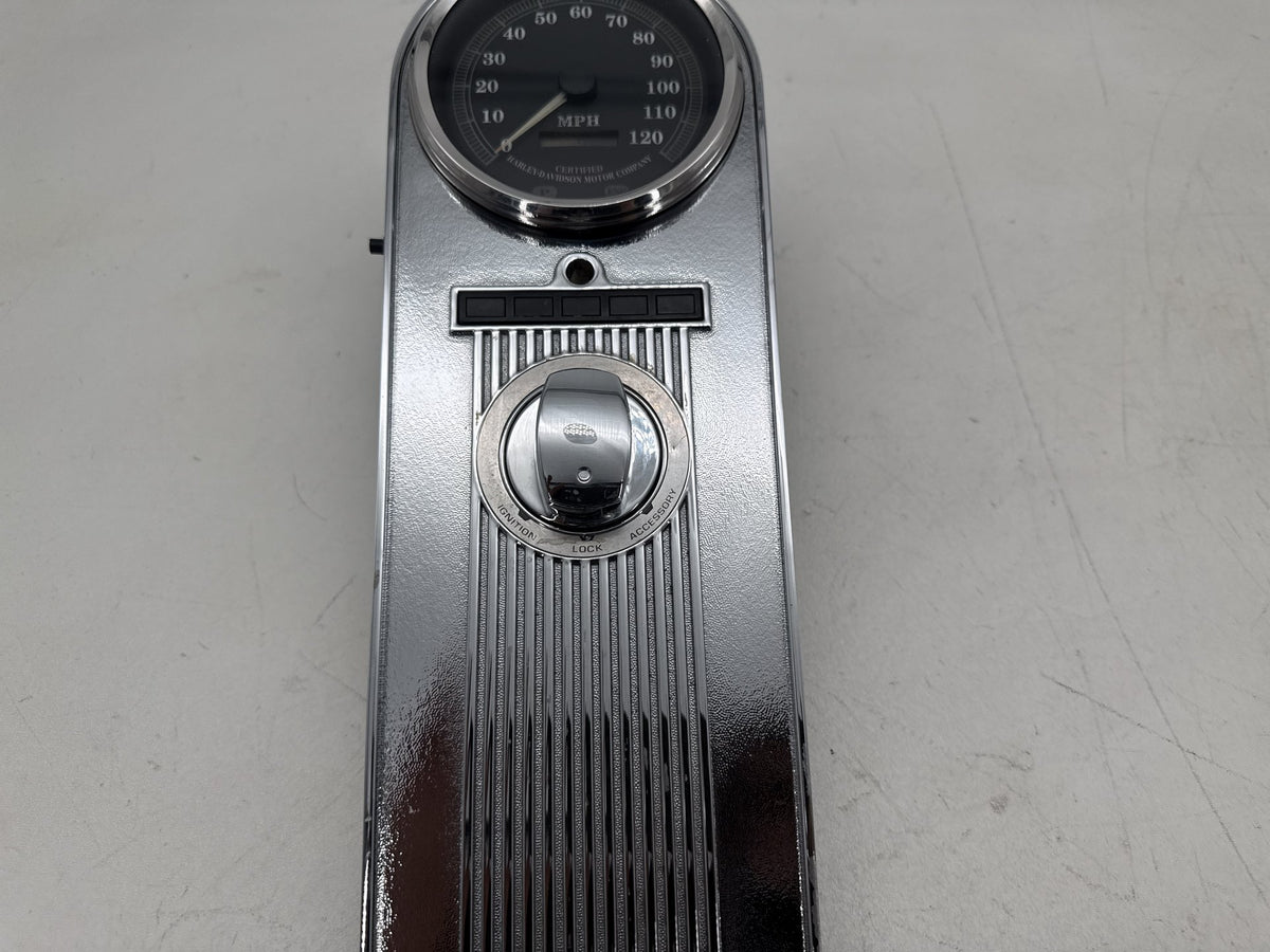 1997 Harley Road King Touring OEM Fuel Tank Dash Console Speedometer NOKey 28K