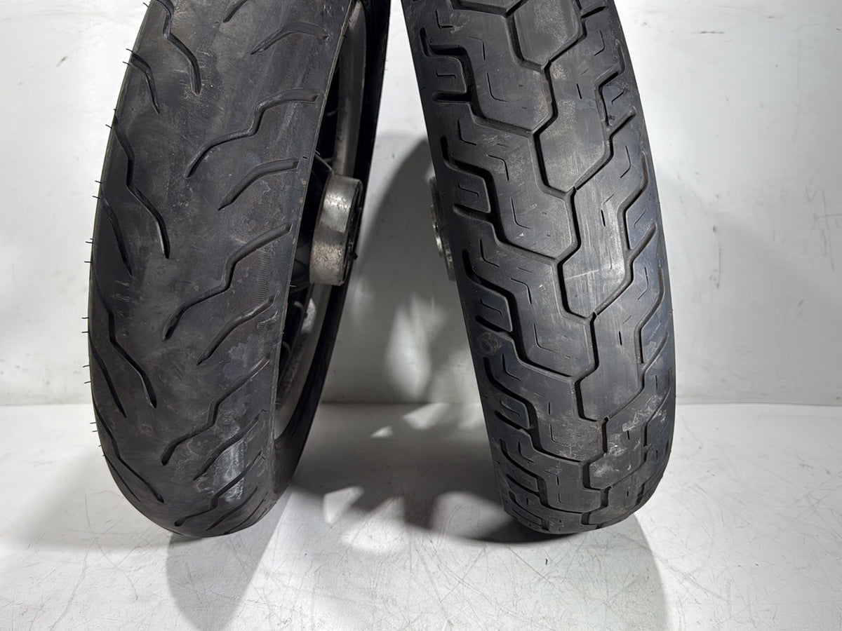 2008 Harley Electra Glide Touring Ultra FLHTCU OEM Front & Rear Wheel Rim Tire